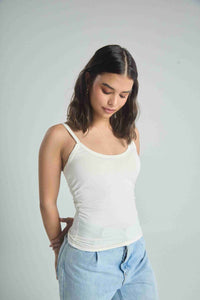 Top Básico - Marfil