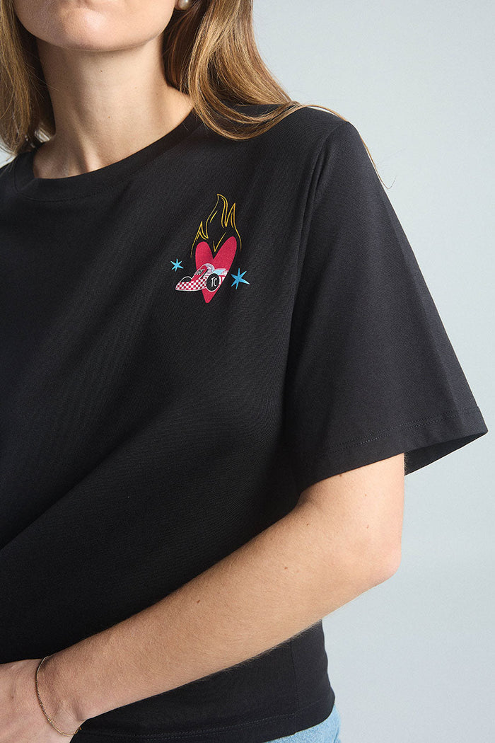 Playera Vive tu sueño - Negro