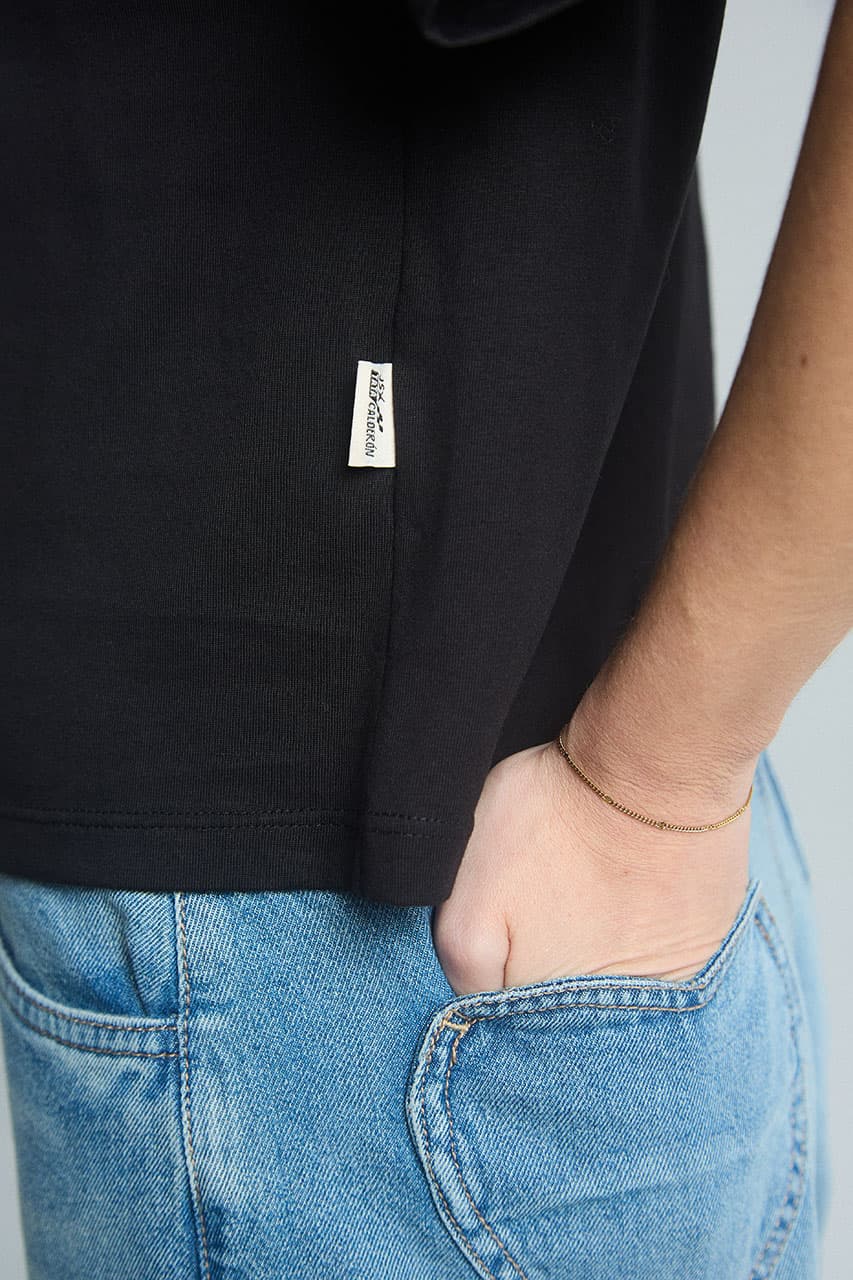 Playera Vive tu sueño - Negro