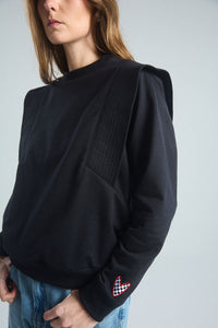 Sudadera Más fuerte - Negro
