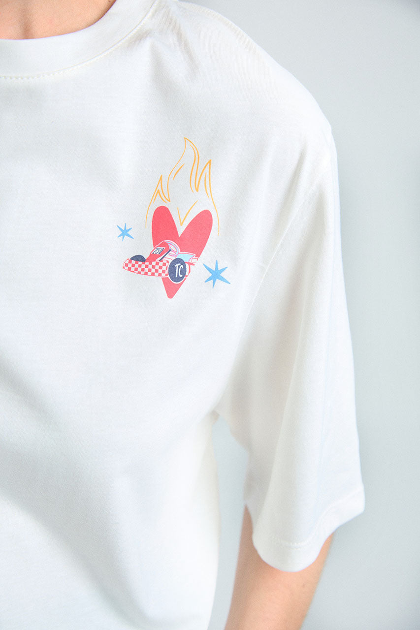 Playera Vive tu sueño - Marfil