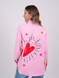 Camisa Radiante - Rosada