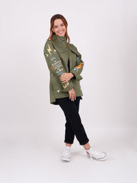 Chamarra Fuego - Verde militar