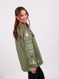 Chamarra Fuego - Verde militar
