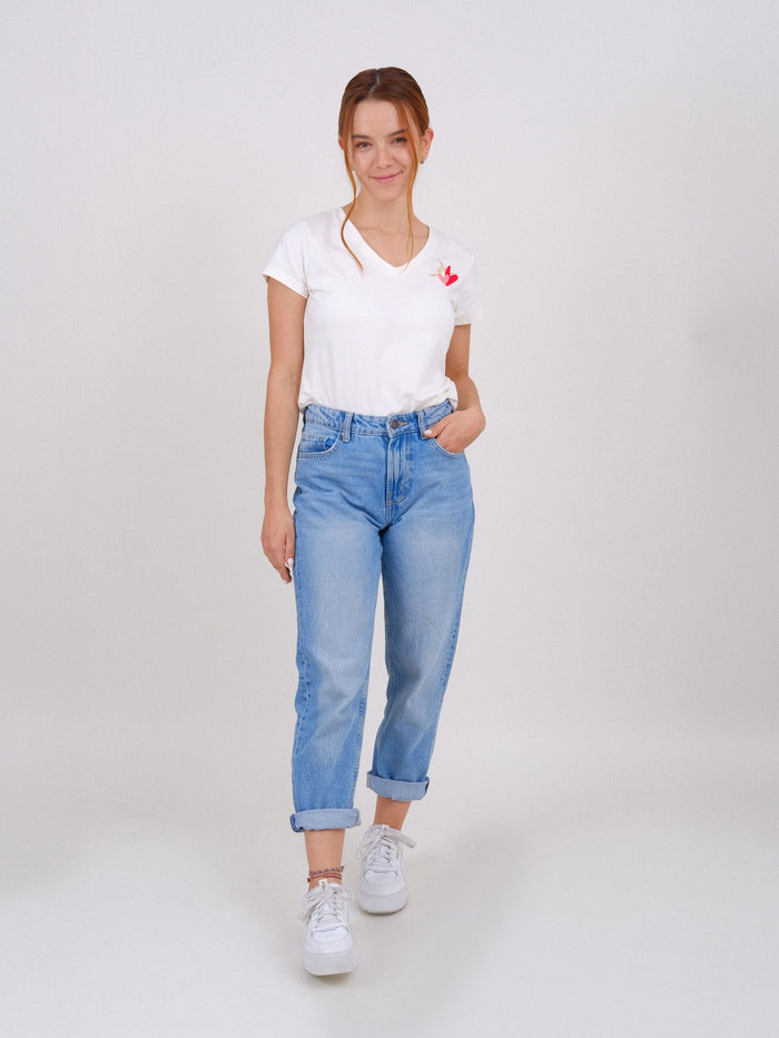 Playera Soul - Marfil