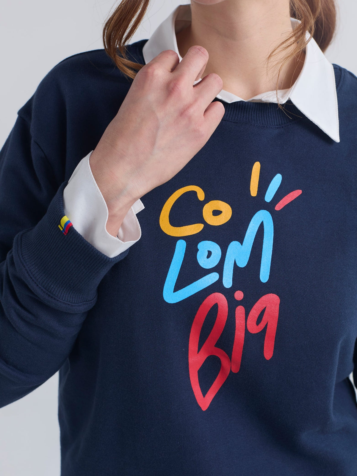 Sudadera Colombia - Azul