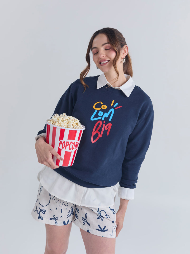 Sudadera Colombia - Azul