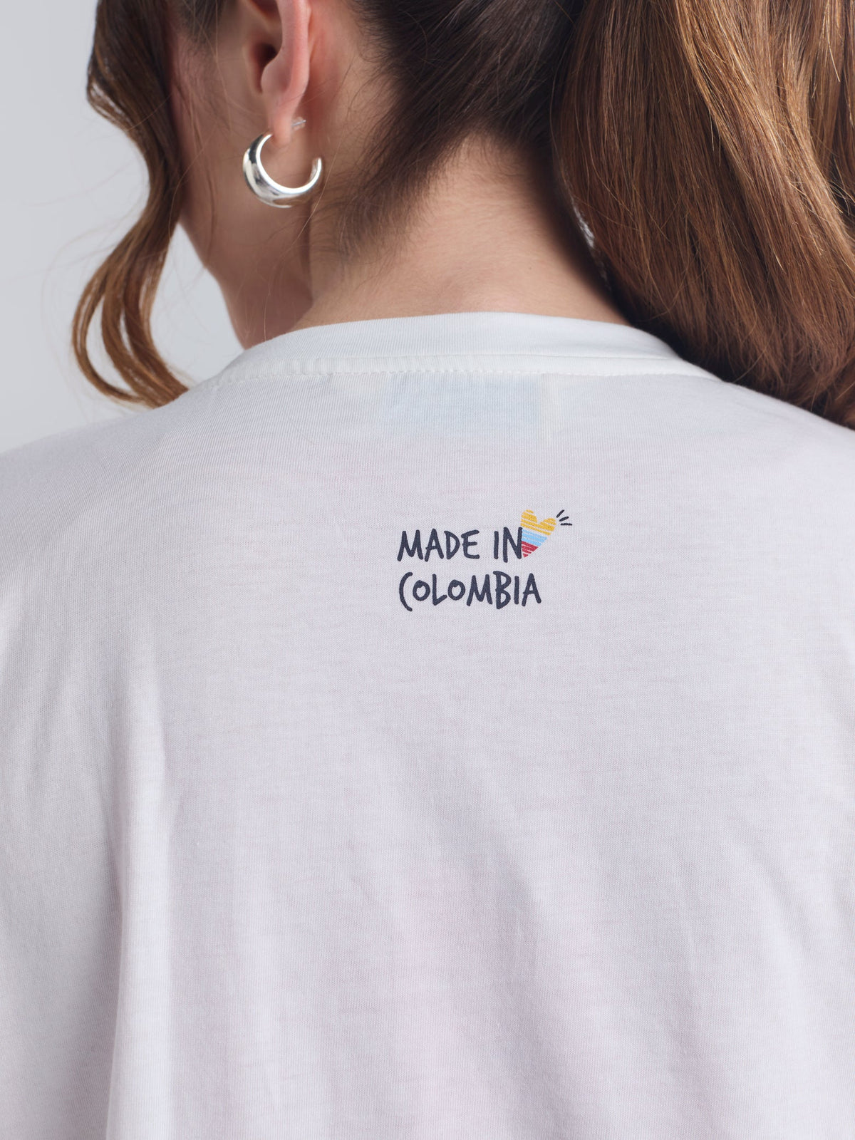 Playera Made in Colombia - Marfil