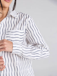 Camisa Waves - Azul