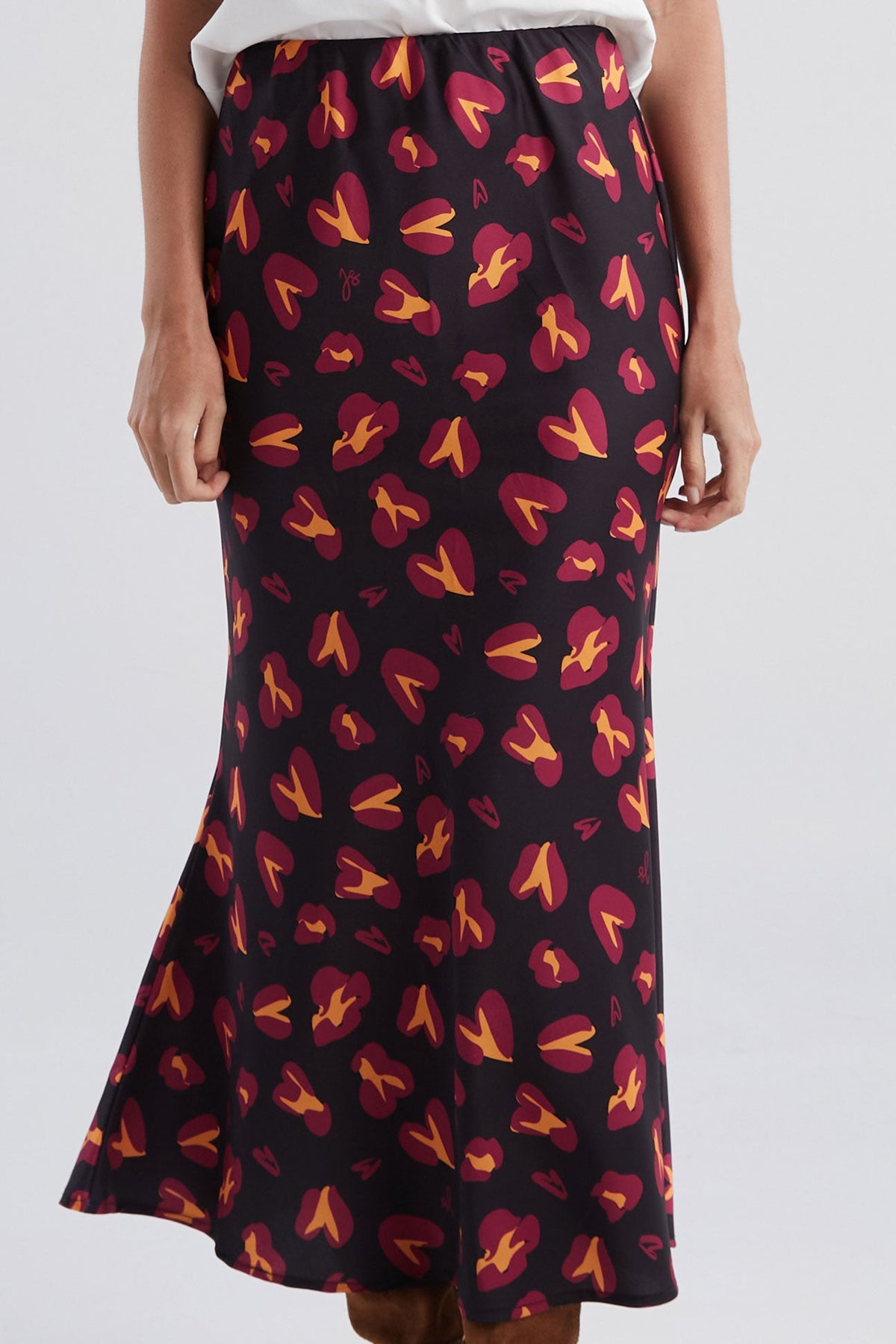 Falda Heart - Negro