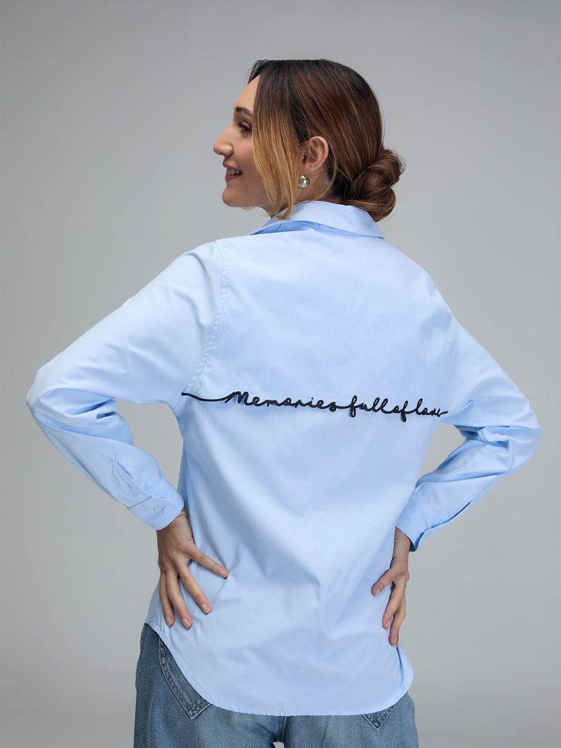 Blusa Memories - Azul