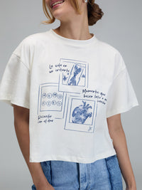 Playera Instantes - Marfil