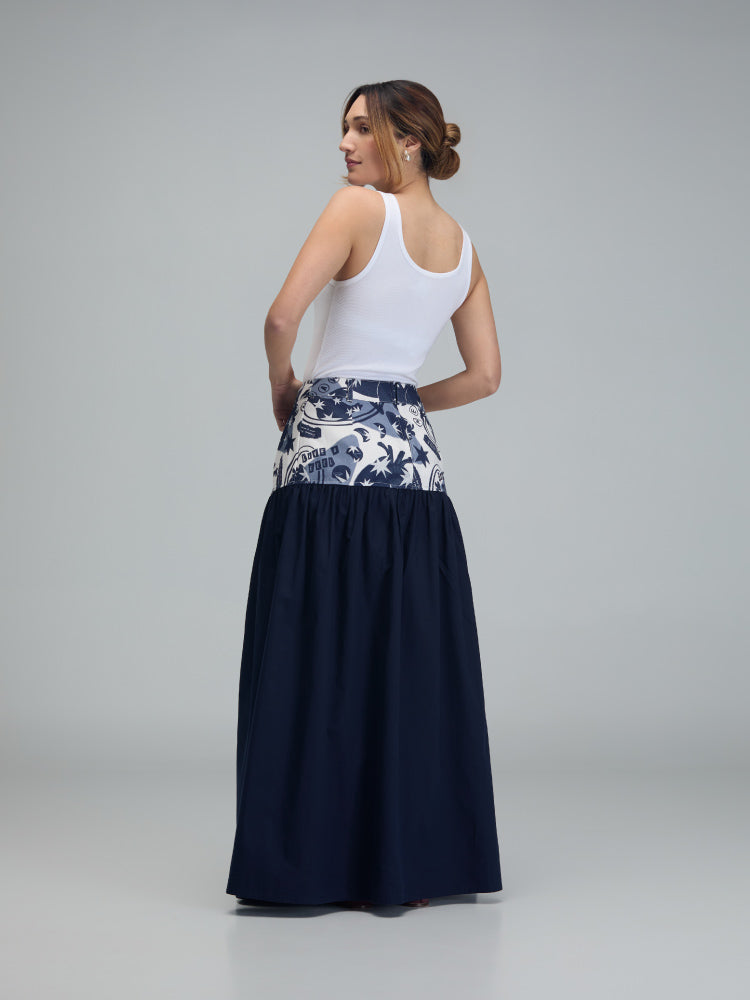 Falda Live & feel - Azul