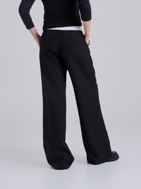 Pantalón Bordado - Negro