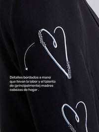 Blazer Bordado - Negro