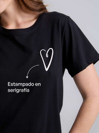 Playera Intentarlo - Negro
