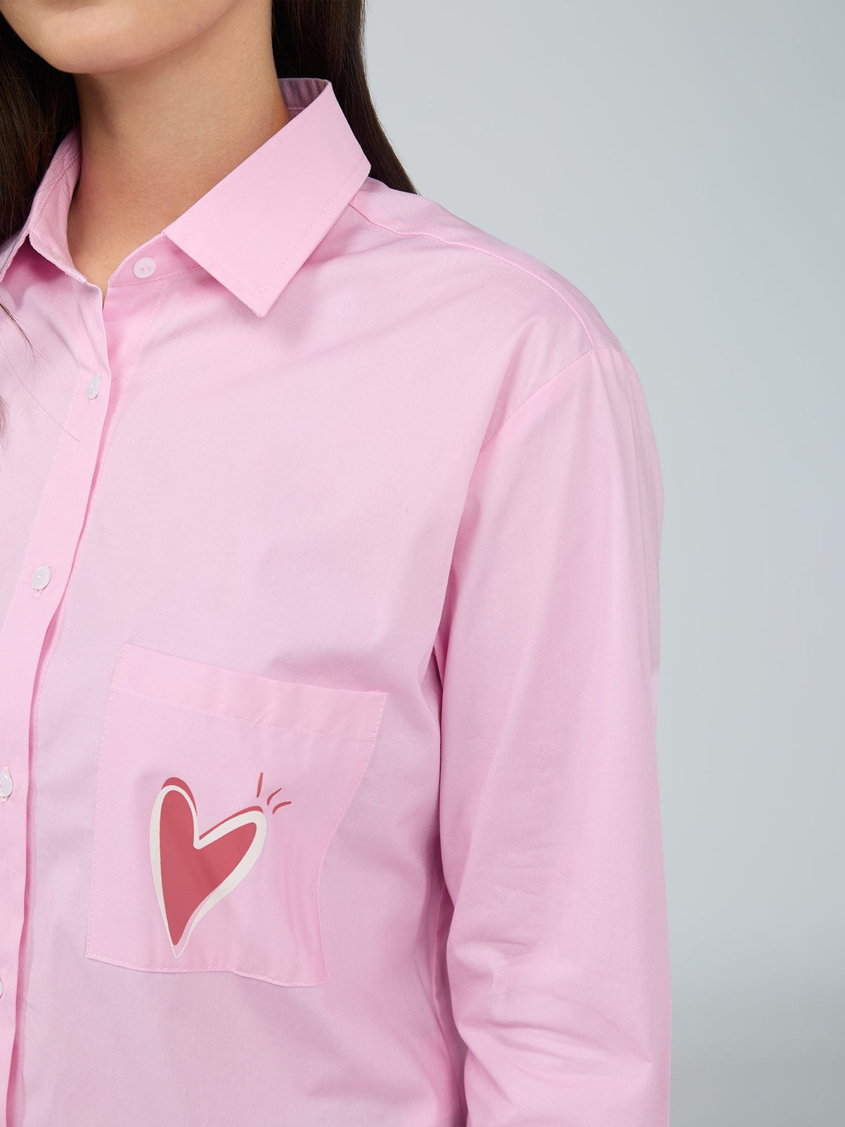 Camisa Siempre en pie - Rosado