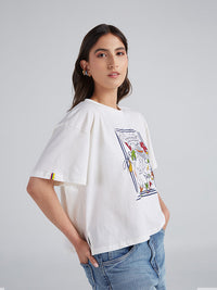 Playera Cosecha de sueños - Marfil