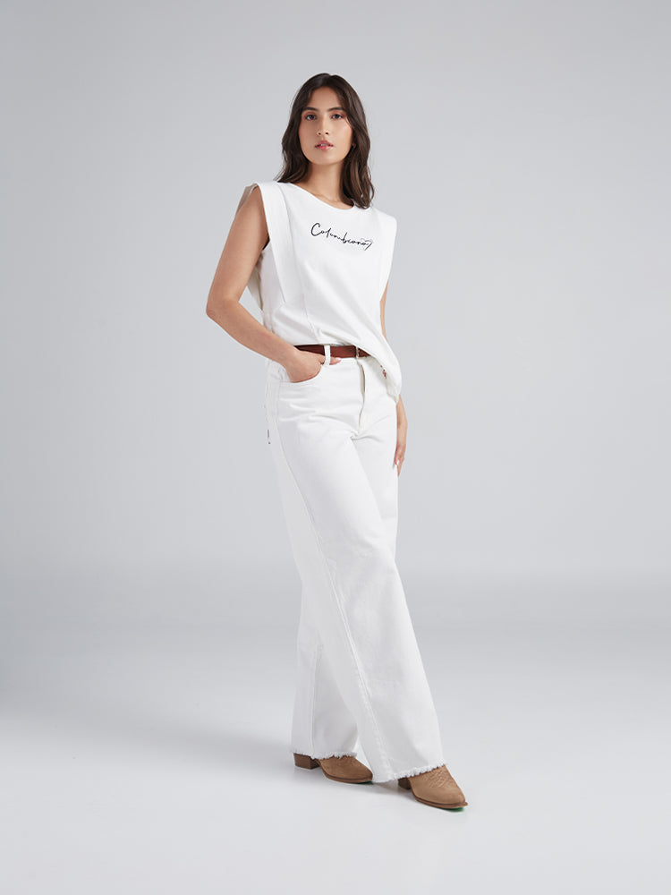 Playera Alma Colombiana - Marfil