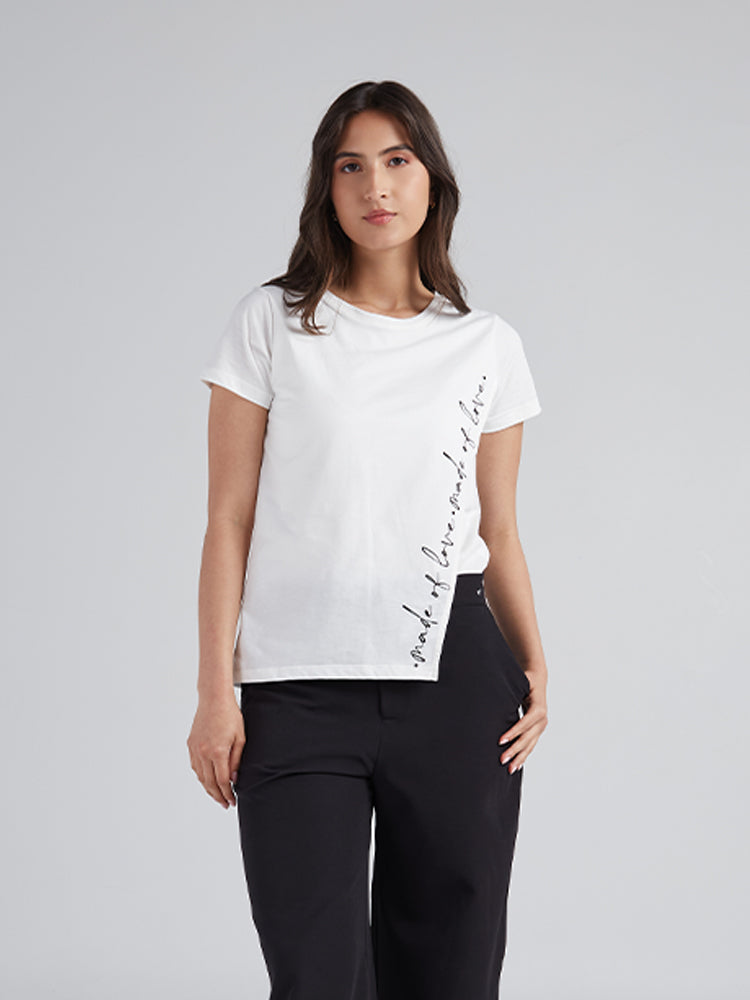 Playera Made of love