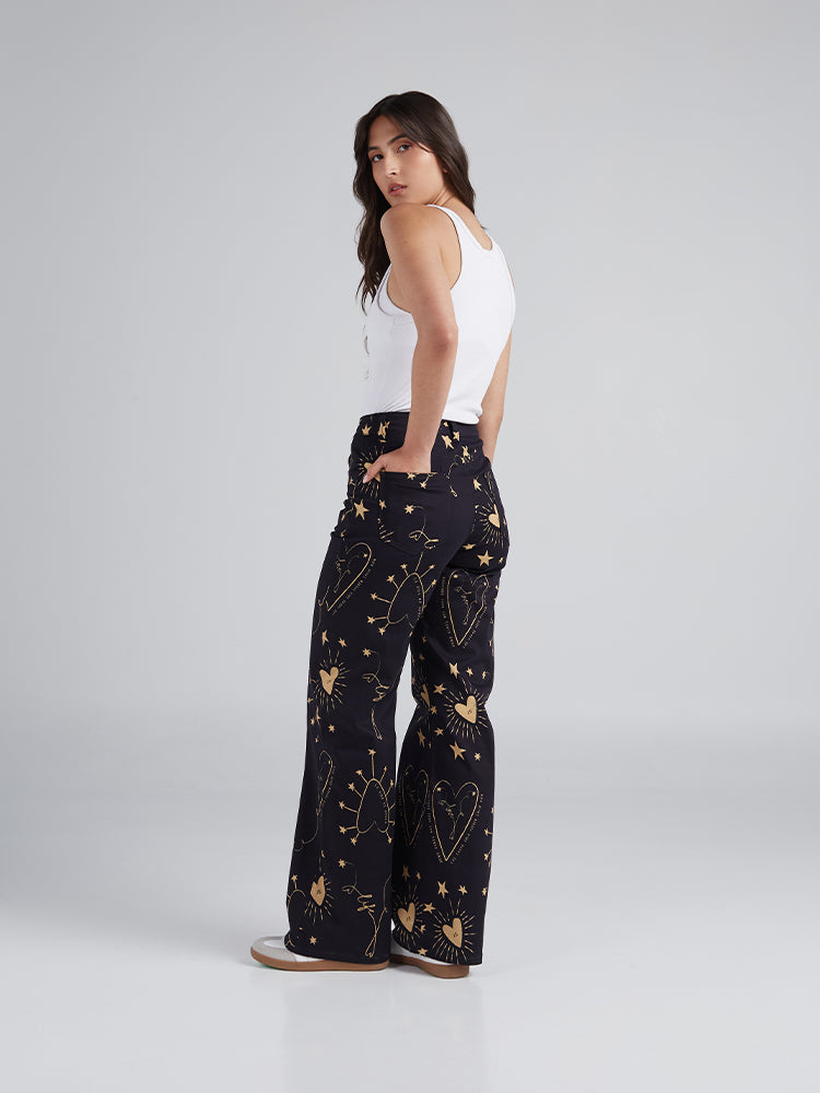 Pantalón Aquí y ahora - Negro