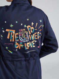 Chamarra The power of love - Azul