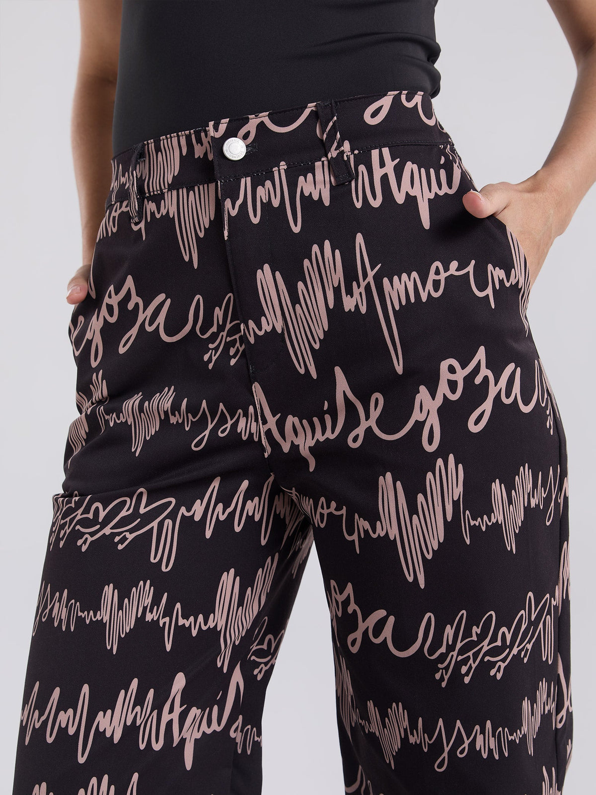 Pantalón Ritmos de amor - Negro