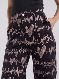 Pantalón Ritmos de amor - Negro