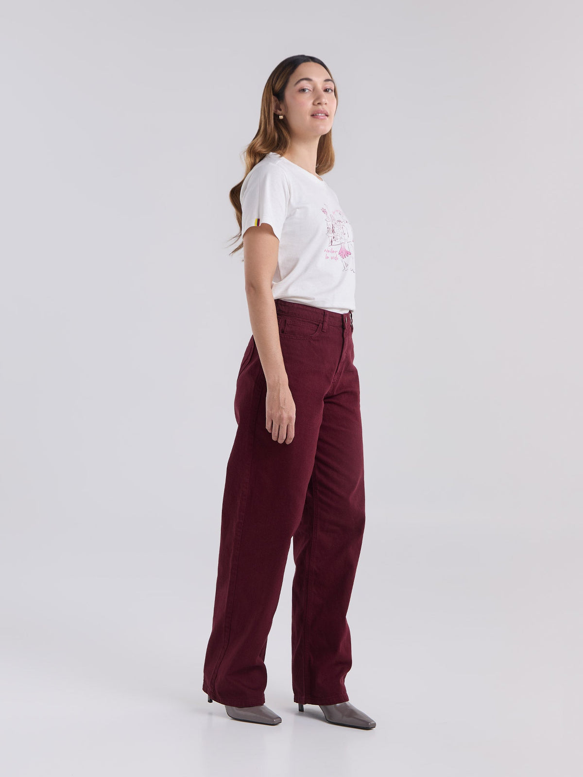 Playera Bailar la vida - Marfil