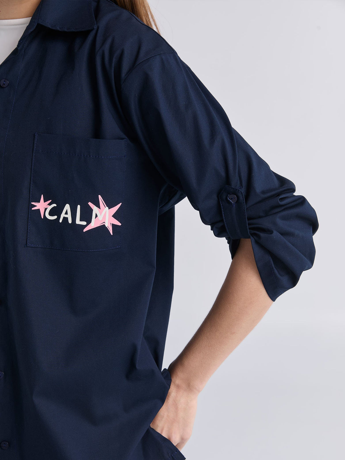 Camisa Feel - Azul