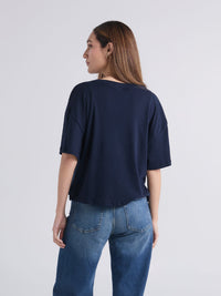 Playera Latidos - Azul