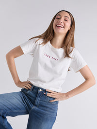 Playera Todo pasa - Marfil