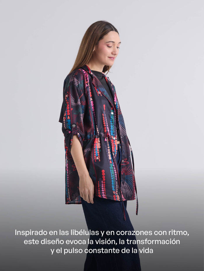 Chamarra Take your time - Azul