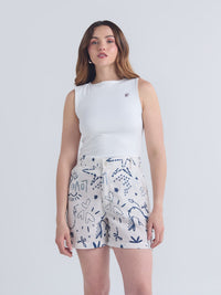 Short Lazos - Marfil