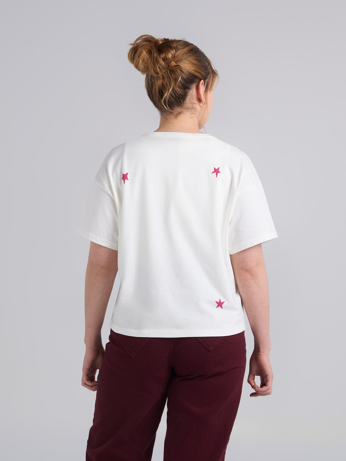 Playera Haz que pase - Marfil