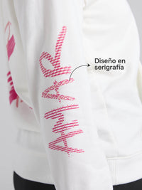 Sudadera Crear - Marfil