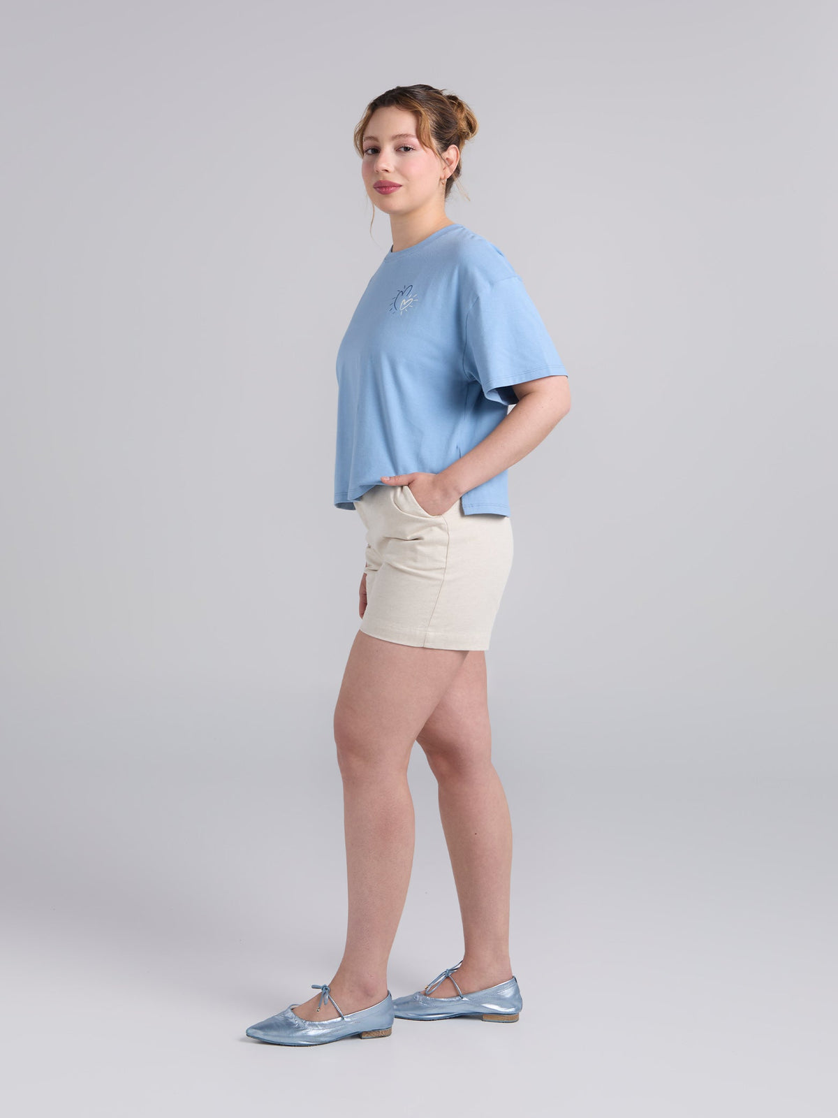 Playera Love - Azul