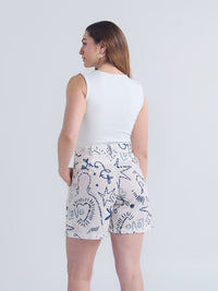 Short Lazos - Marfil