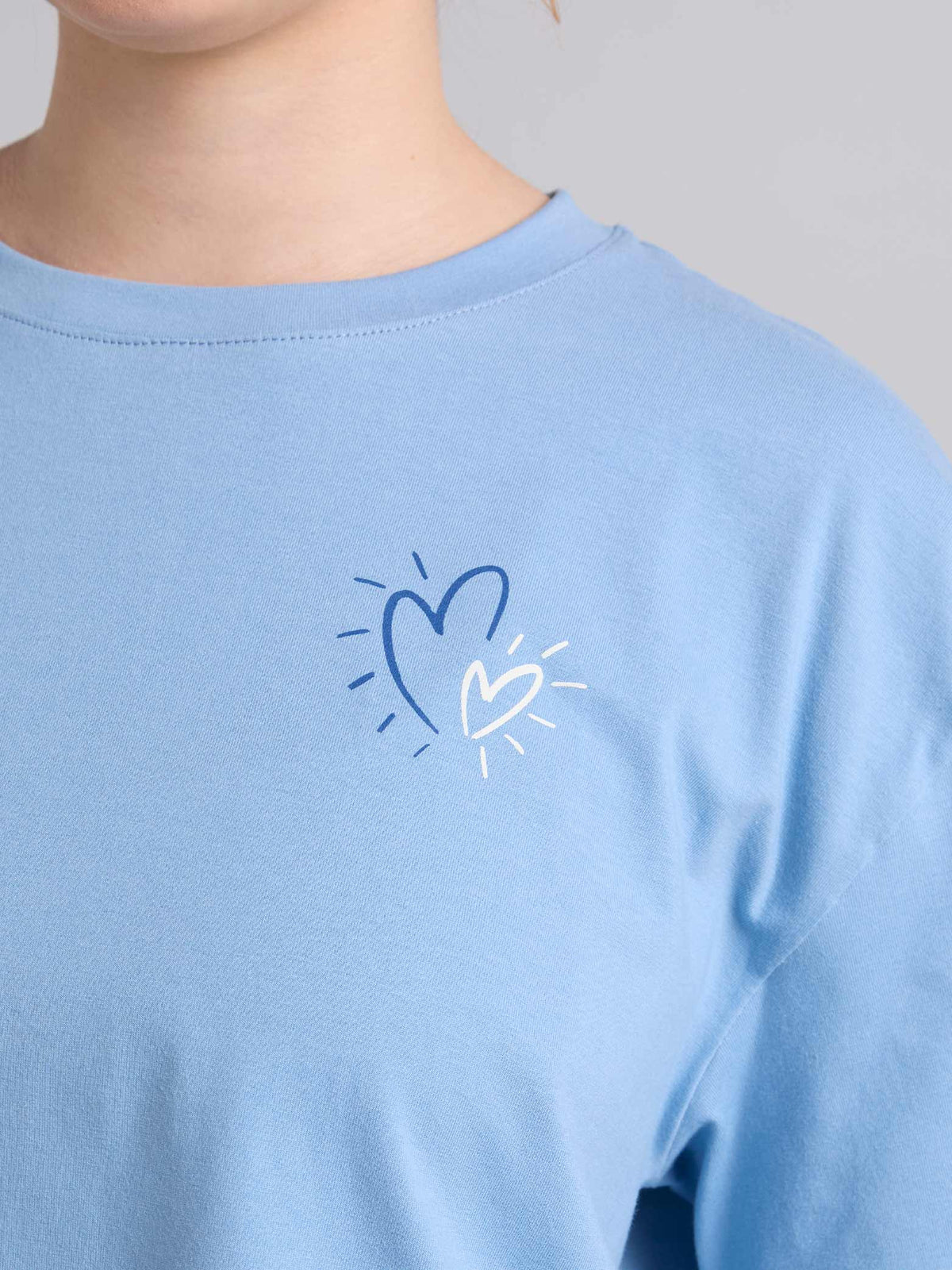 Playera Love - Azul