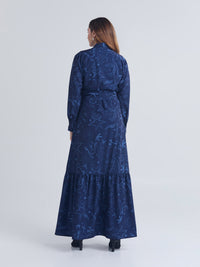 Vestido Puntada de amor - Azul