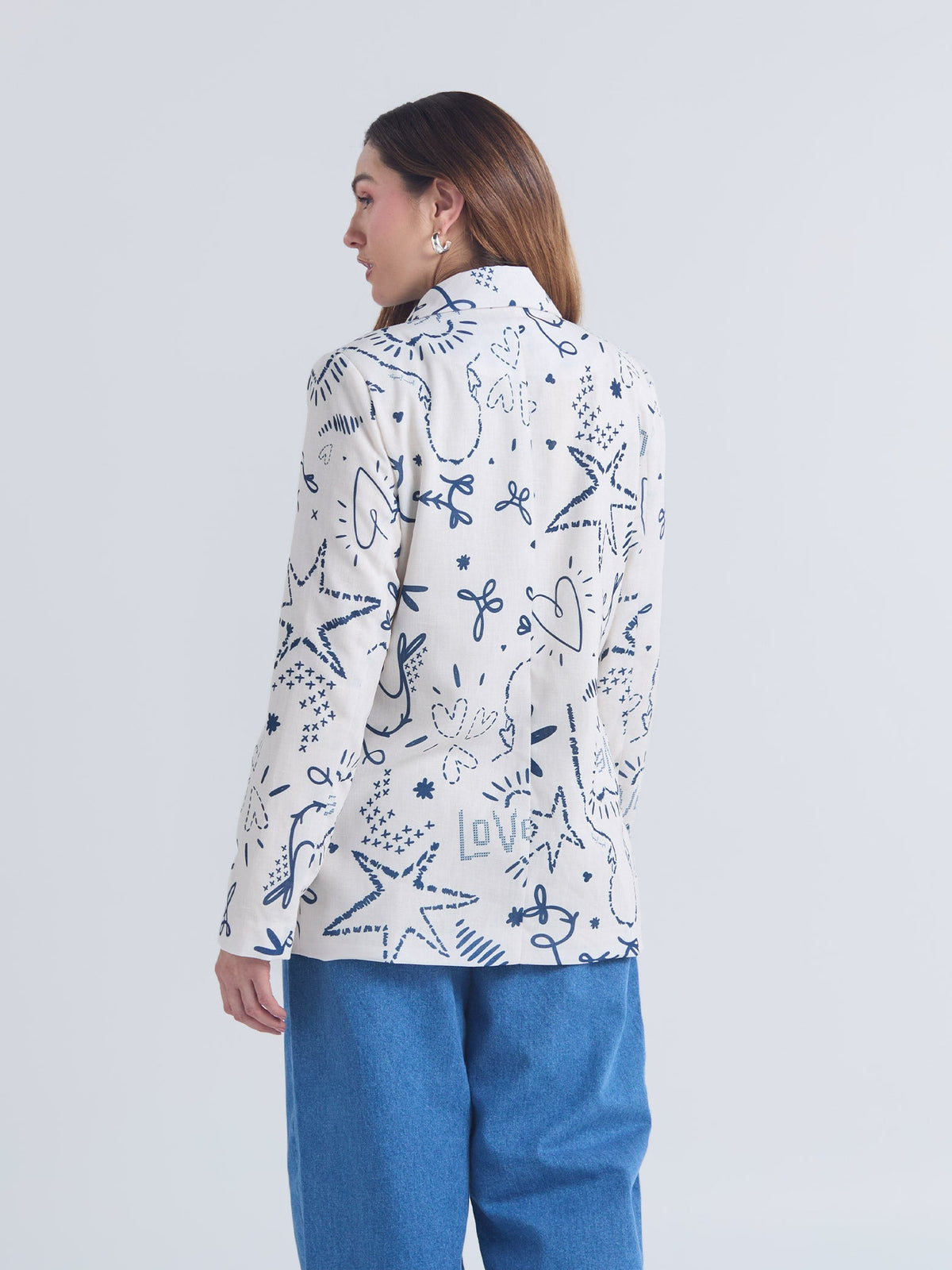 Blazer Lazos - Marfil