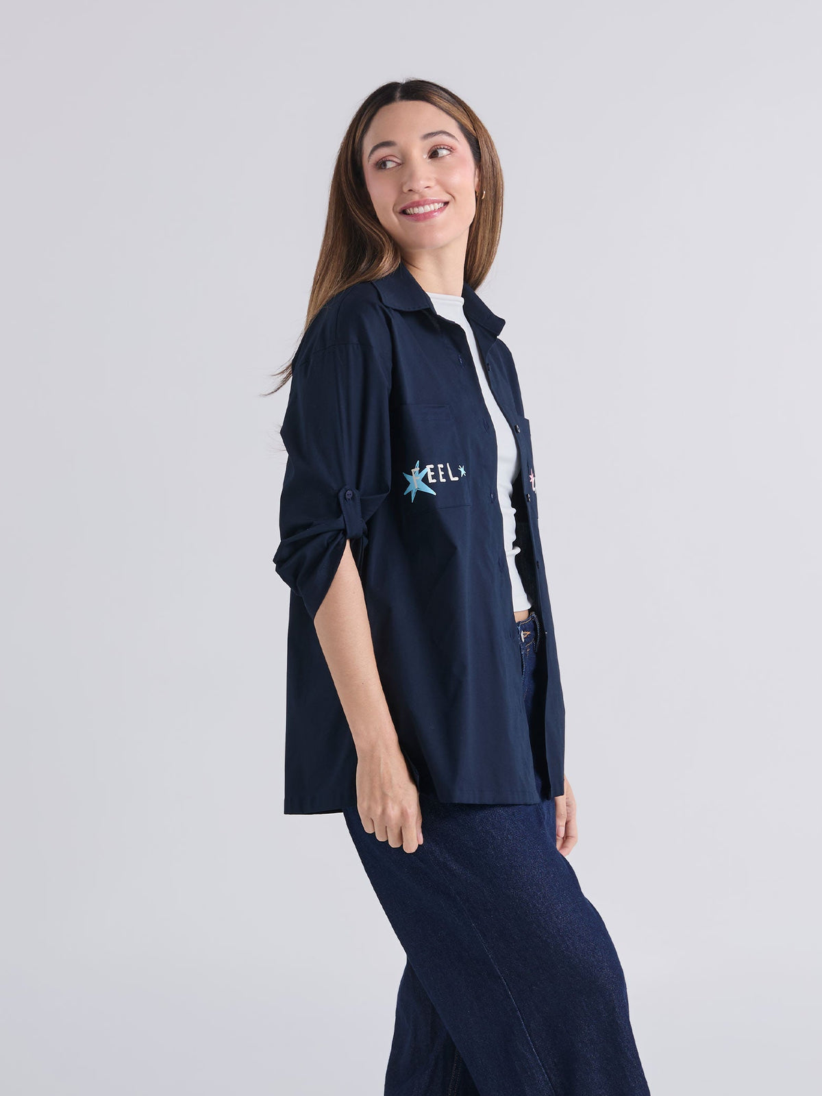 Camisa Feel - Azul