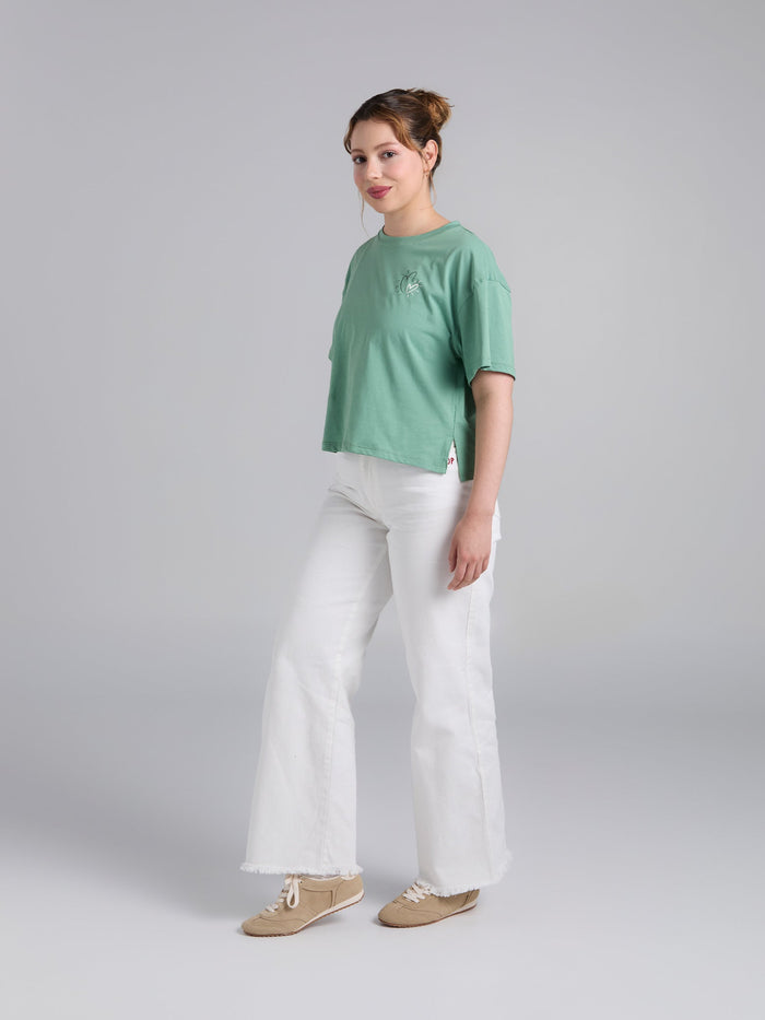 Playera Love - Verde