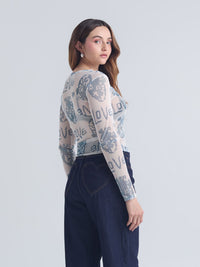 Top Love - Marfil