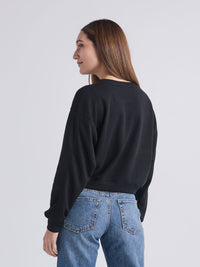 Sudadera Mi color - Negro