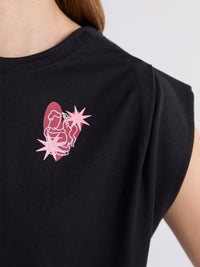 Playera El mejor momento - Negro