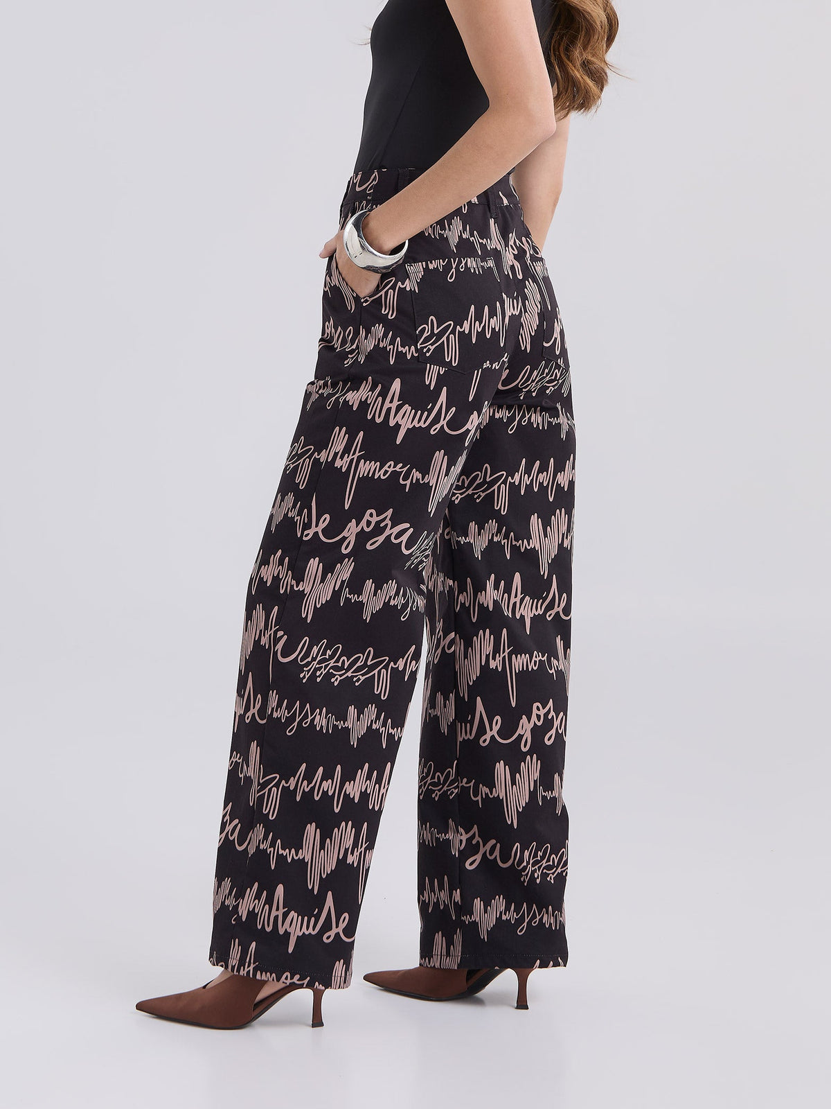 Pantalón Ritmos de amor - Negro
