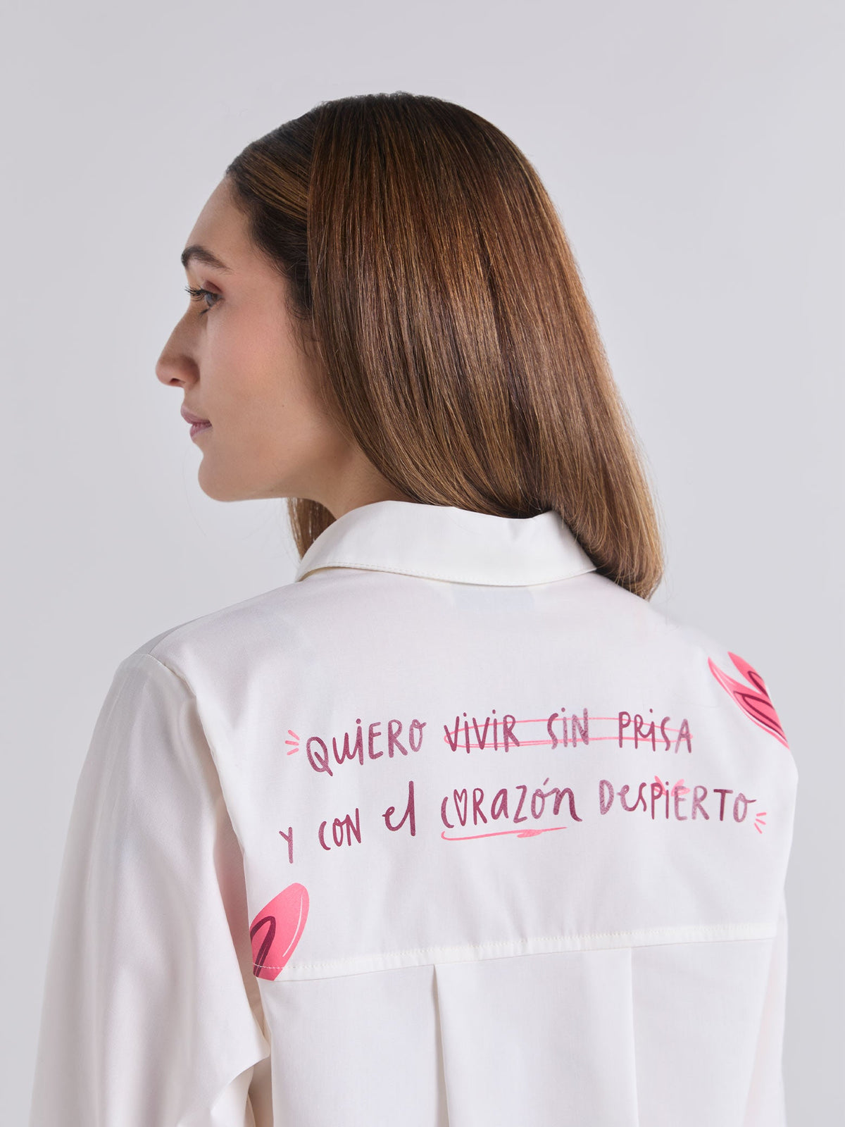 Camisa Sin prisa - Marfil