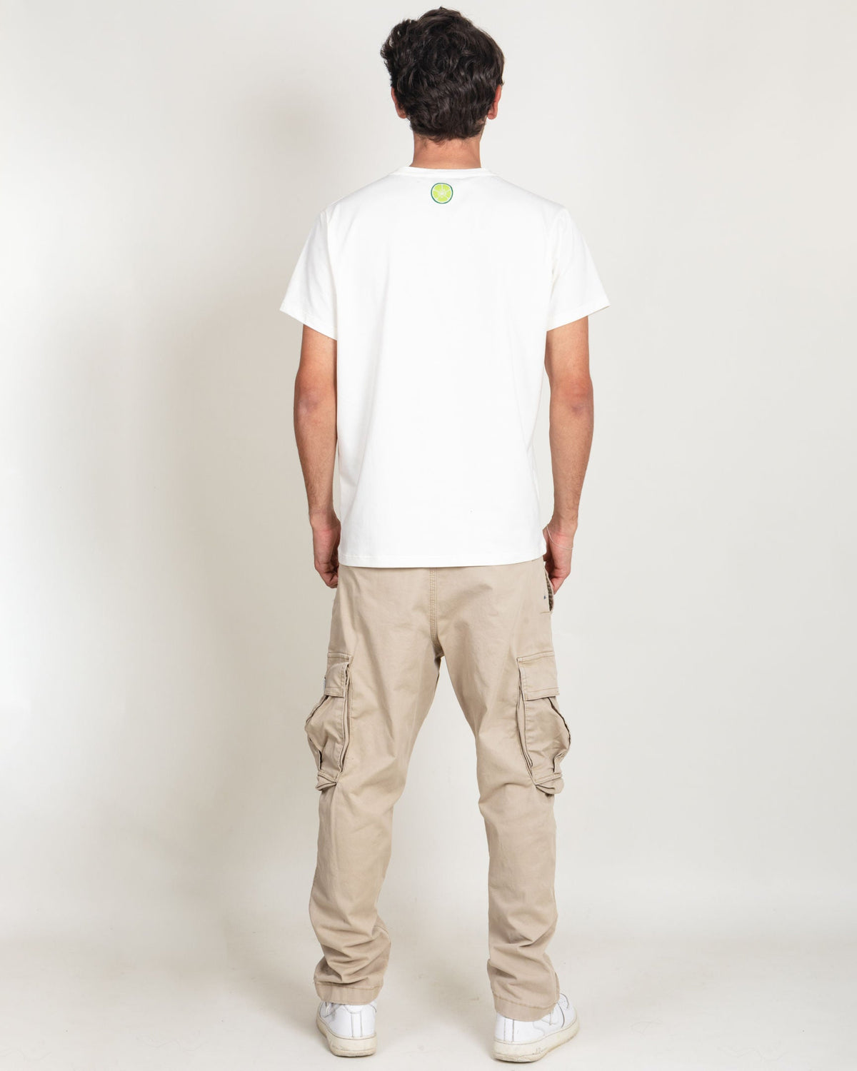 Playera Mango biche Man - Marfil
