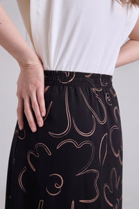 Falda Garden - Negro